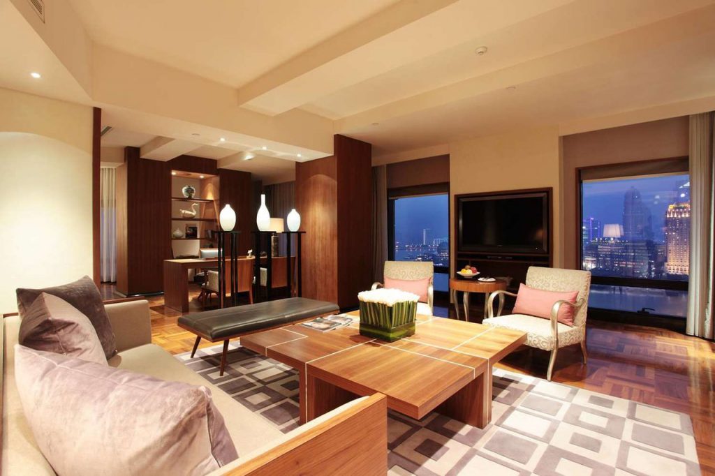 lessuitesorient shanghai lobby cruise port hotels