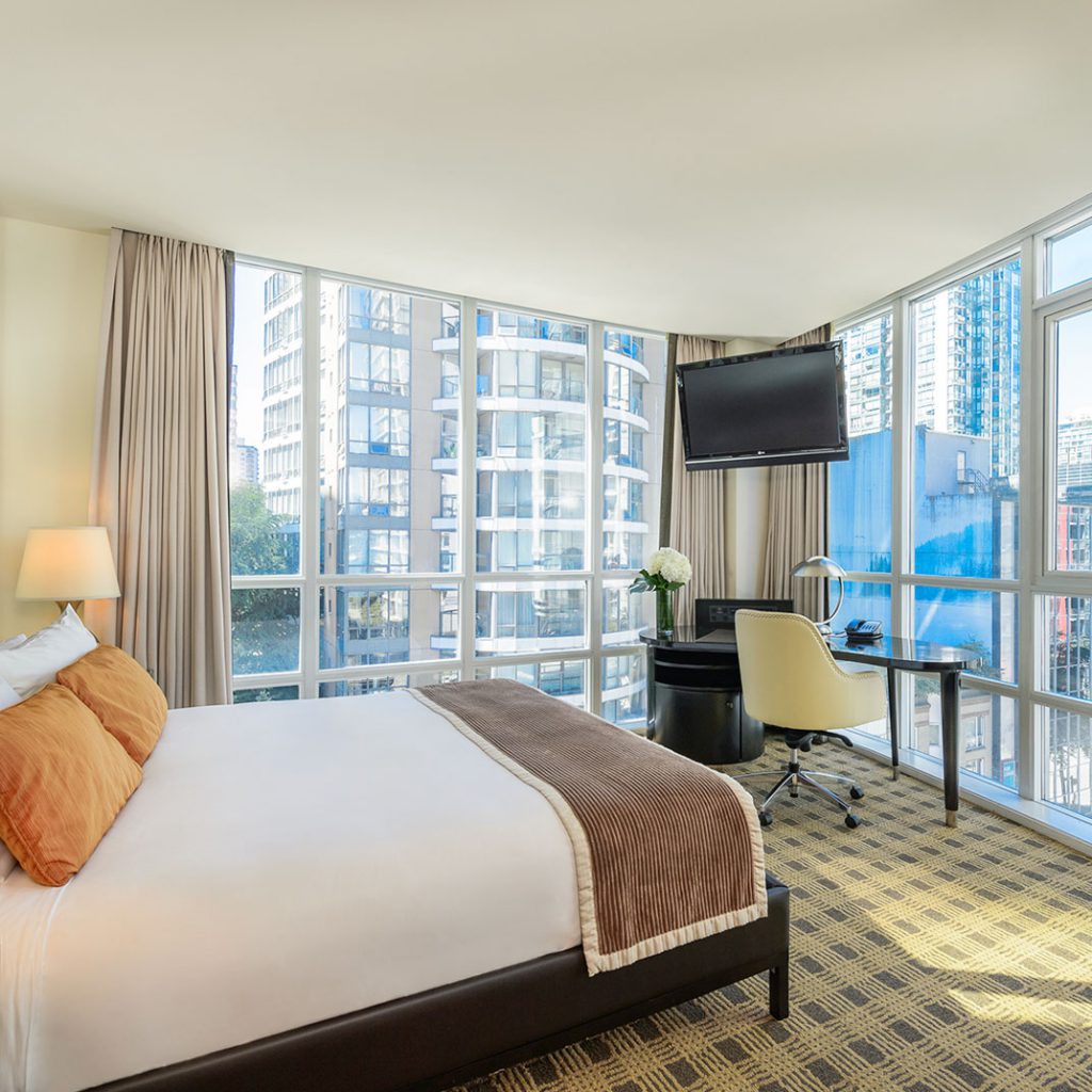 loden vancouver room2 cruise port hotels