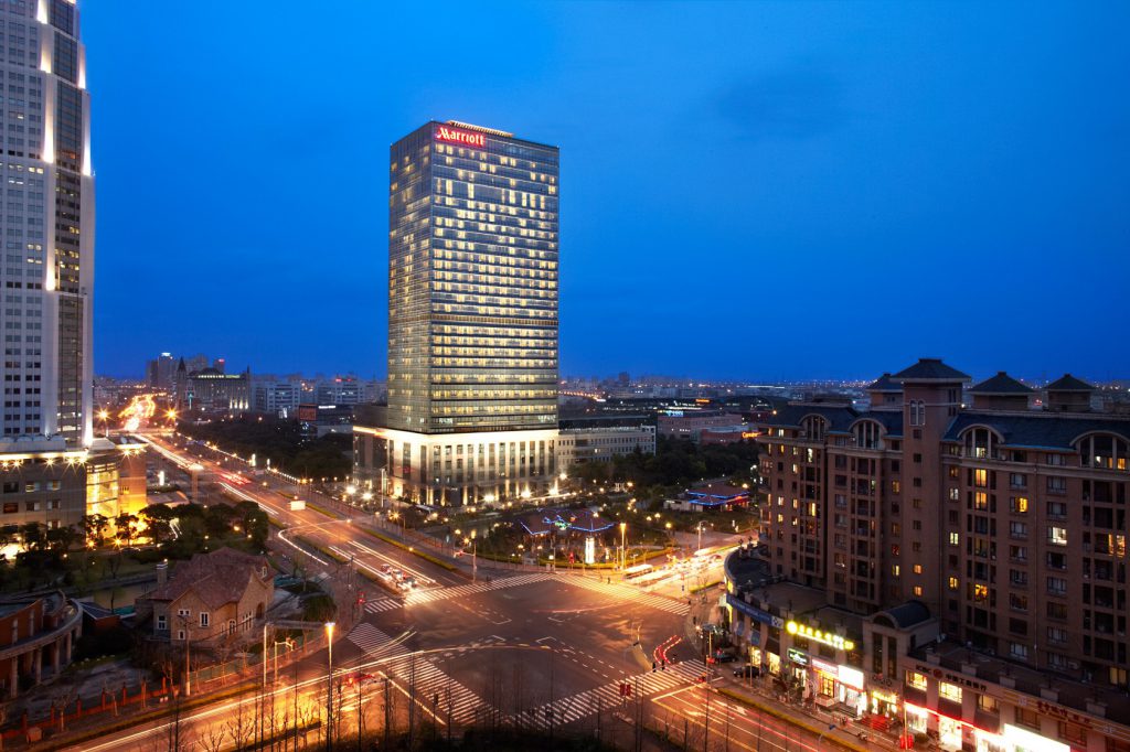 shanghai marriott shanghai exterior cruise port hotels