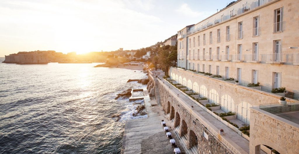 Excelsior Dubrovnik exterior cruise port hotels