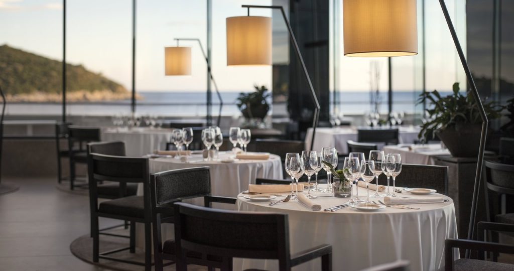 Excelsior Dubrovnik restaurant2 cruise port hotels