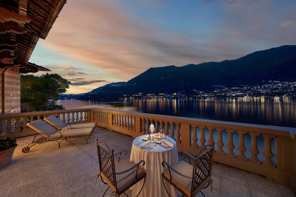 Mandarin Oriental Lake como terrace cruise port hotels