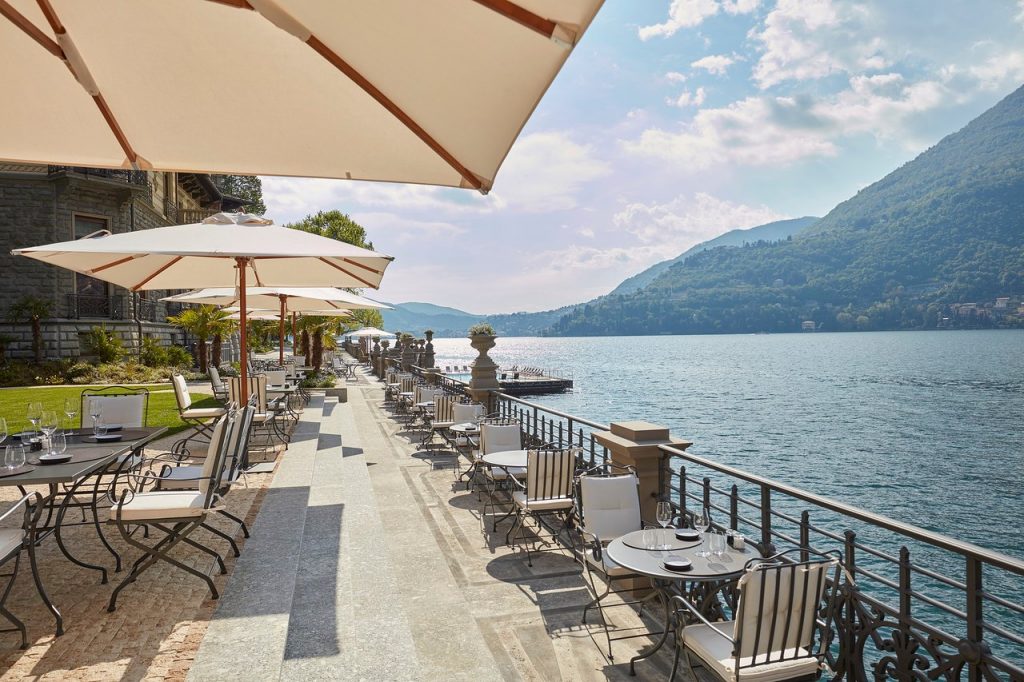 Mandarin Oriental Lake como terrace1 cruise port hotels