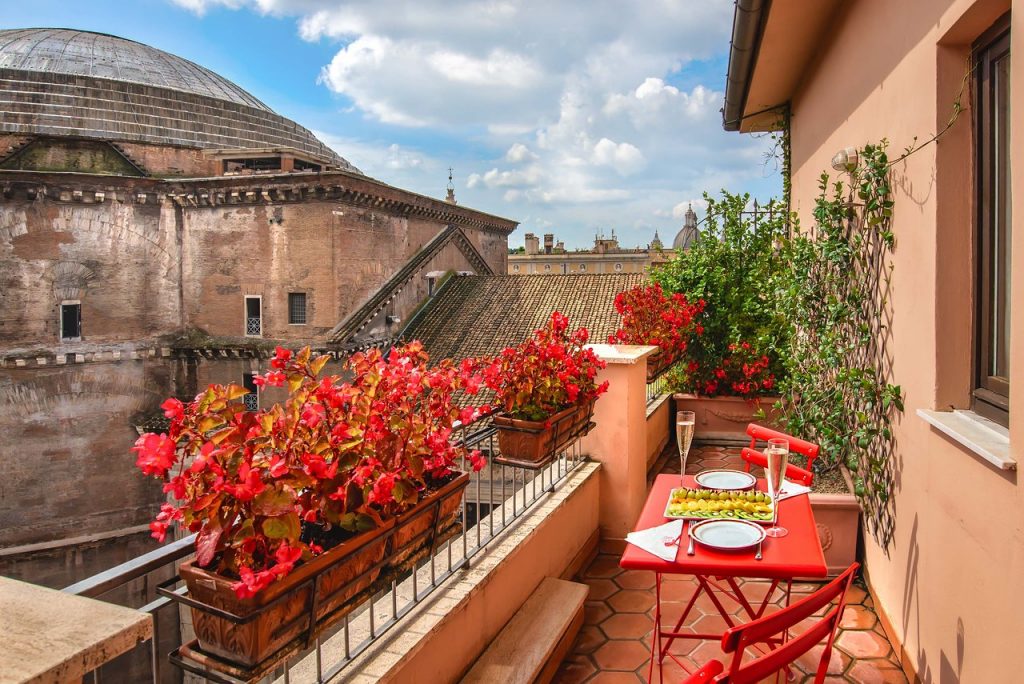 Albergo del Sonato rome balcony cruise port hotels