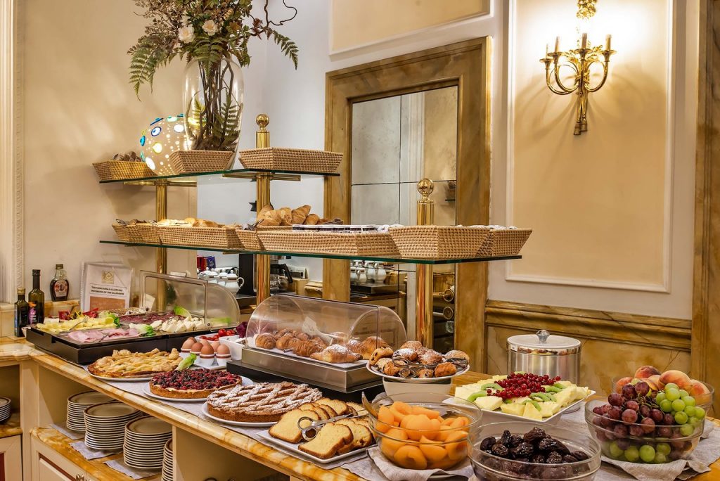 Albergo del Sonato rome breakfast1 cruise port hotels