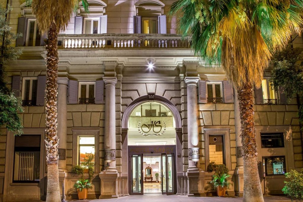 Savoi rome entrance cruise port hotels