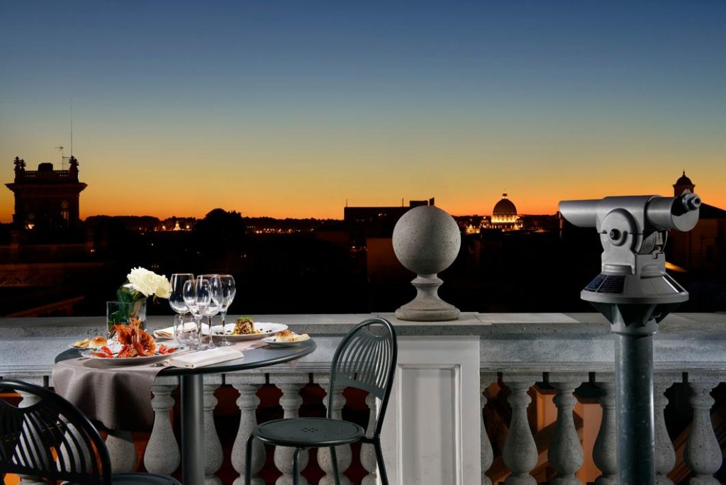 Savoi rome rooftop4 cruise port hotels