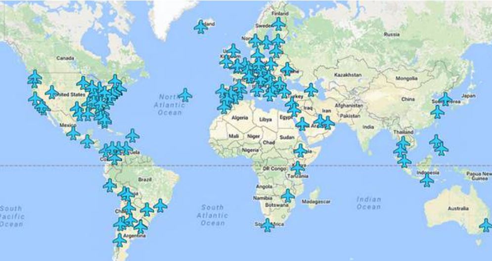 airport password map