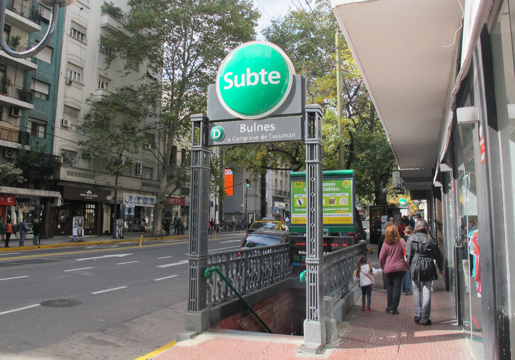 Bulnes eco suites subway