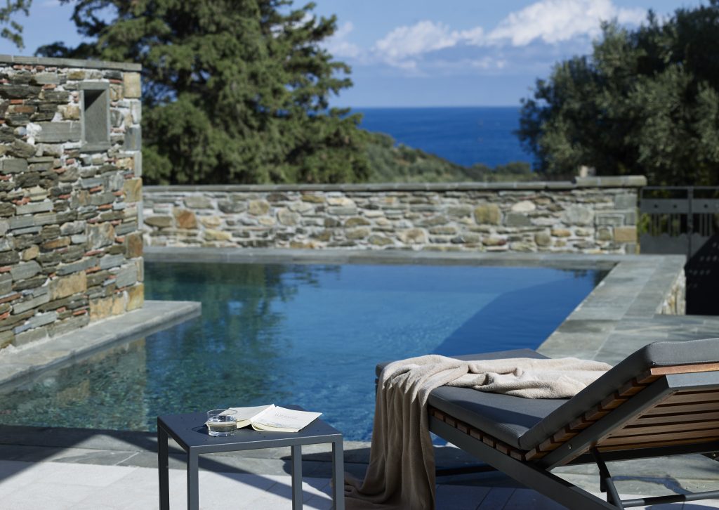 Kinsterna Villa_pool view
