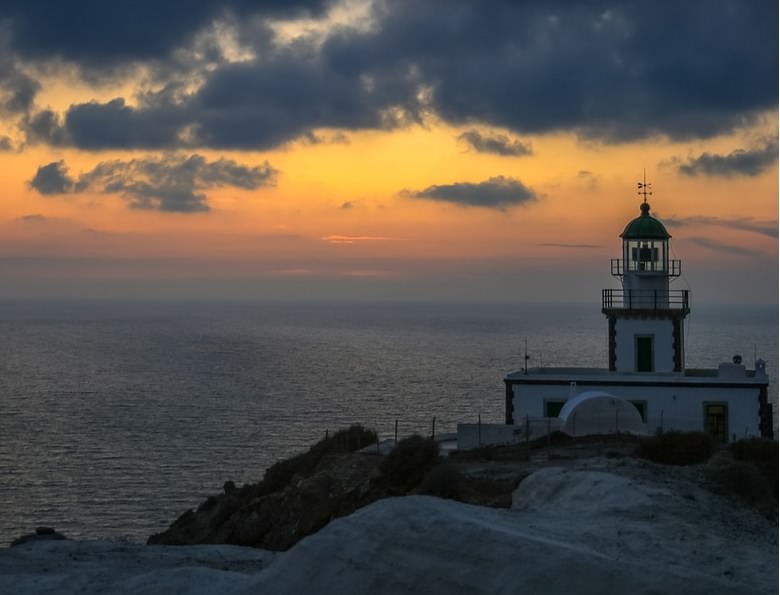 Akrotiri Lighthouse Santorini