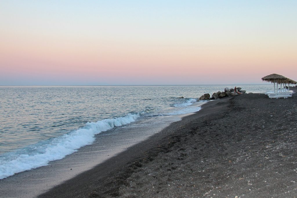 Perissa Beach Santorini