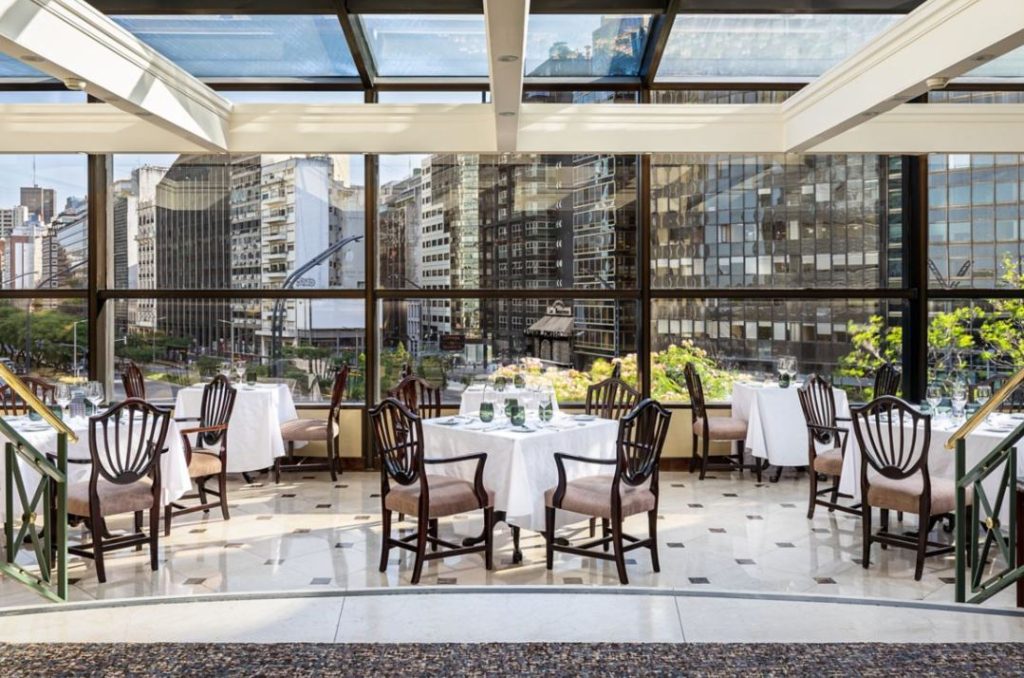 Park Tower Hotel Buenos Aires St. Regis restaurant