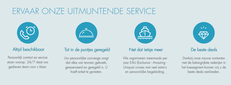 Ervaar onze uitmuntende service